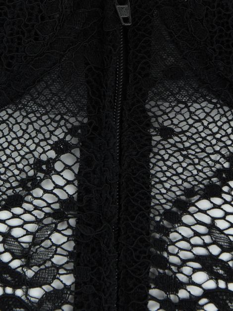 Blusa La Perla Renda Preto
