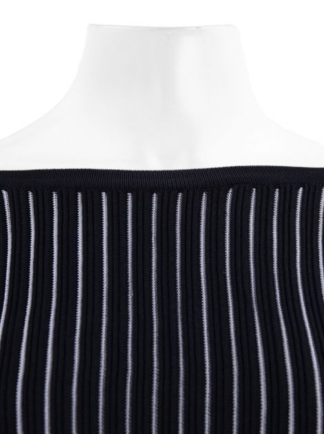 Blusa Magrella Canelada Bicolor