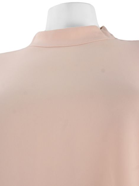Blusa Olympiah Manga Longa Rosa