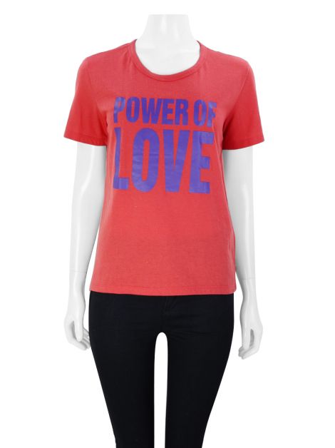 Blusa RAY Power Of Love Vermelha