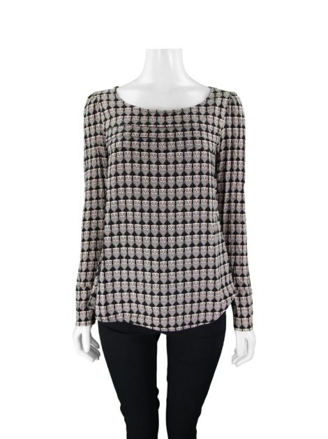 Blusa Salinas Estampa Coruja