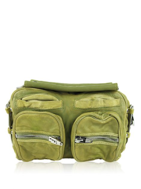 Bolsa Alexander Wang Brenda Couro Verde