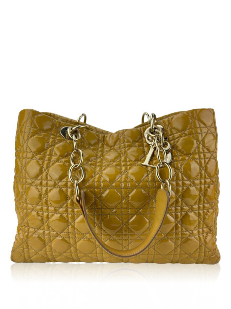 Bolsa com Alça Christian Dior Lady Dior Soft Bege