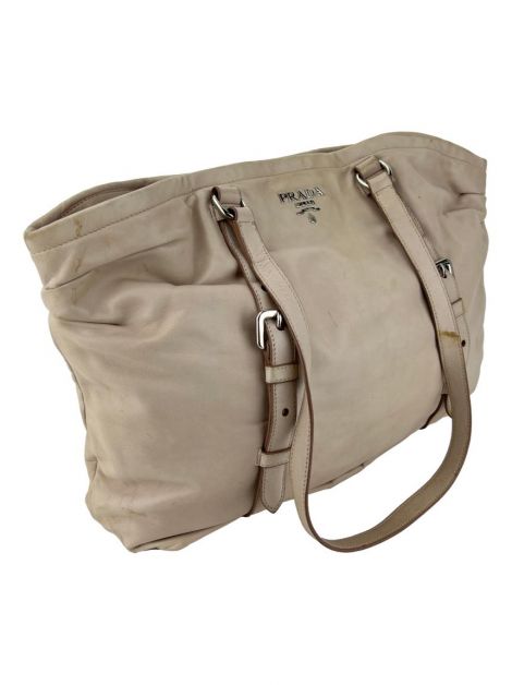 Bolsa com Alça Prada Nappa Delave Rosa