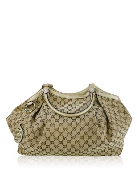 Bolsa Gucci Sukey GG Canvas Original - FRQ1