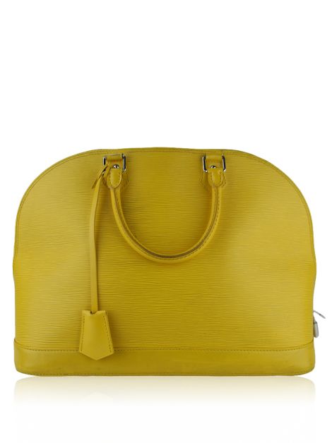 Bolsa Louis Vuitton Alma Epi Amarelo Original - AWZ3 | Etiqueta Única