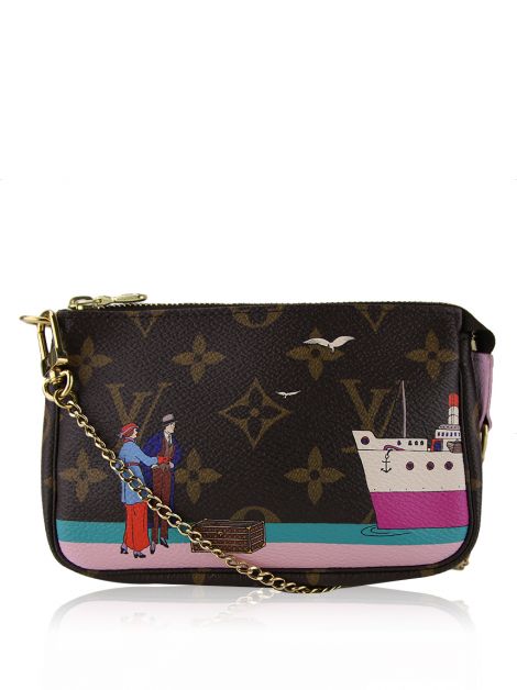 Louis Vuitton ILLUSTRE Transatlantic Mini Pochette Bag