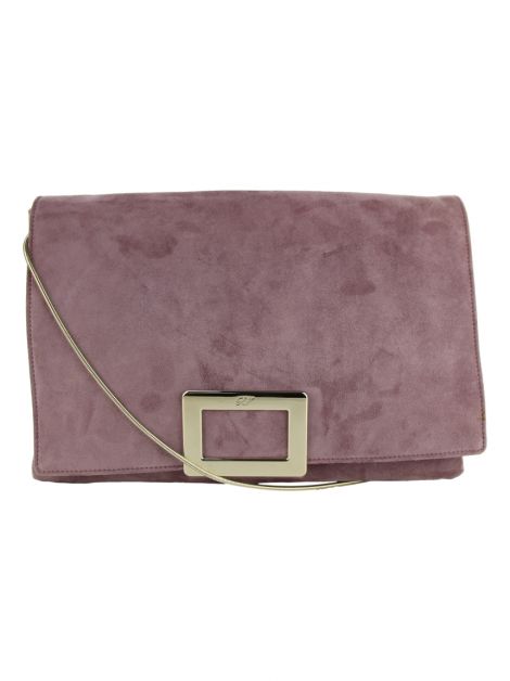 Bolsa Roger Vivier Camurça Lavanda