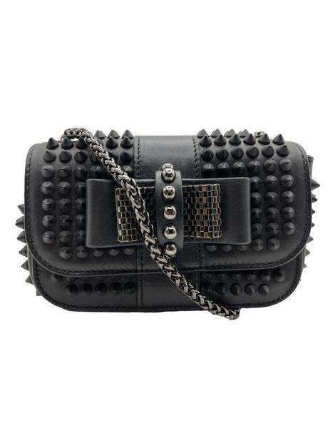 Bolsa Tiracolo Christian Louboutin Sweet Charity Preta - CRKR26