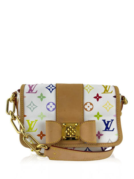 Louis Vuitton Monogram Multicolore Patti - Black Shoulder Bags