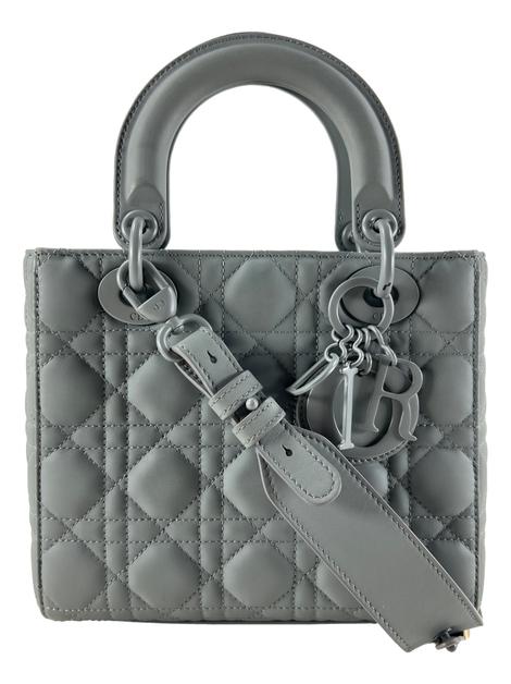 Bolsa Tote Christian Dior Lady Dior My ABCDior Small Cinza - DBJK1