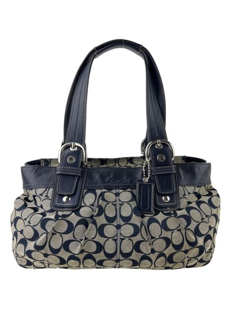 Bolsa Tote Coach Soho Signature Azul - CFVR1 Original | Etiqueta Única