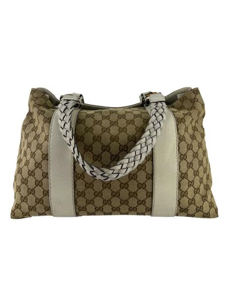 Bolsa Tote Gucci Bamboo Bar Monograma GG - QOA17 Original