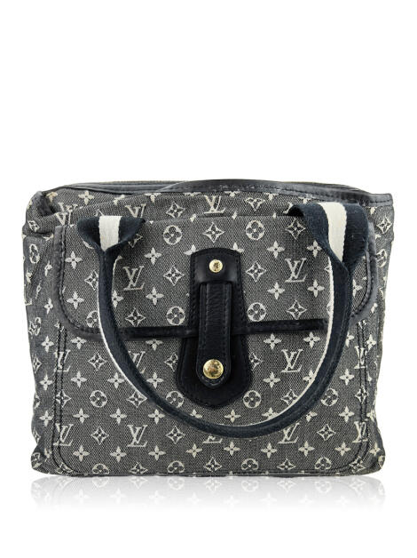 Louis Vuitton Black Monogram Canvas Mini Lin Cabas Mary Kate Tote