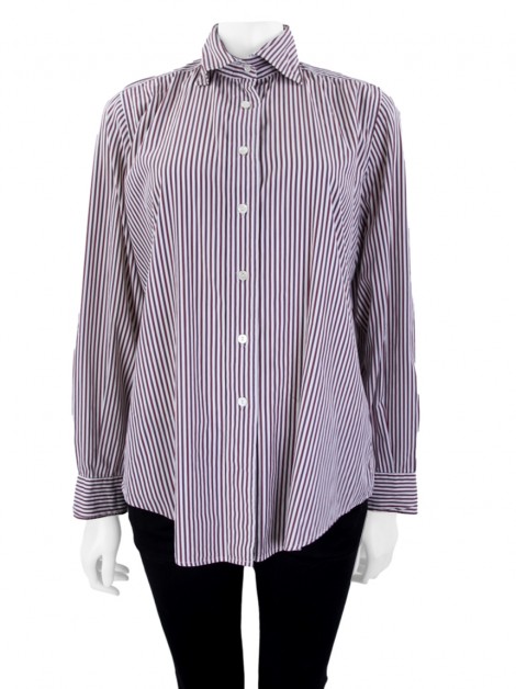 Camisa Façonnable Listrada Bicolor