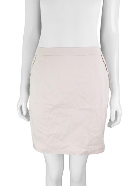 Saia H&M Tecido Rosa