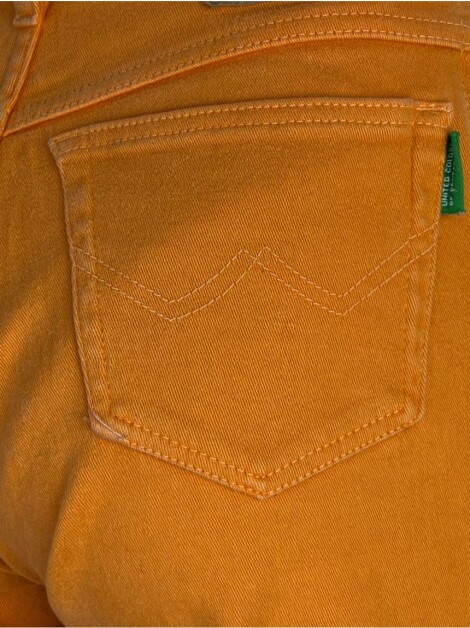 Calça United Colors Of Benetton Jeans Laranja