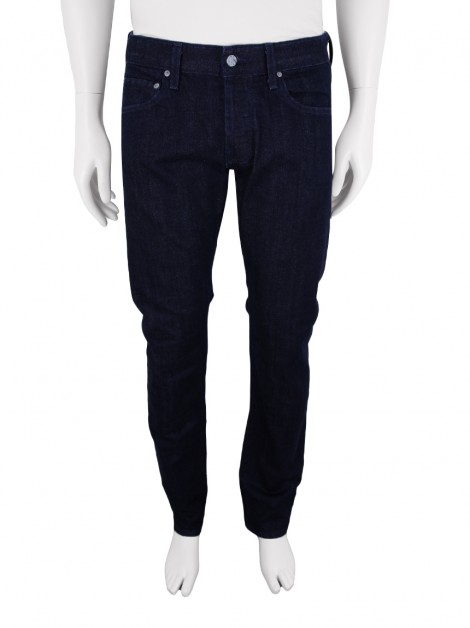 Calça Adriano Goldschmied Slim Straight Jeans Azul Masculino