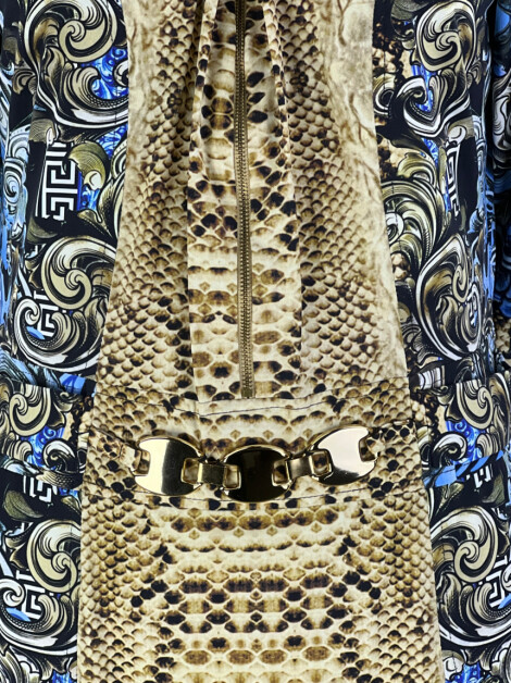 Vestido One Up Estampado Corrente