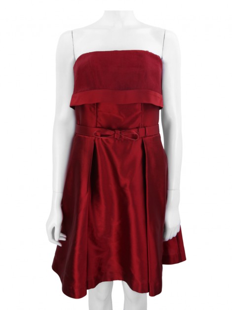 Vestido Sandro Barros Curto Vermelho