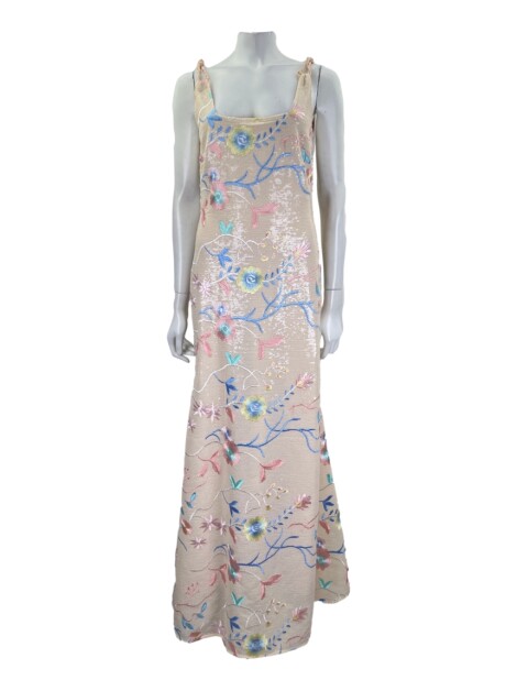 Vestido de Festa Kika Simonsen Longo Osaka Rosa