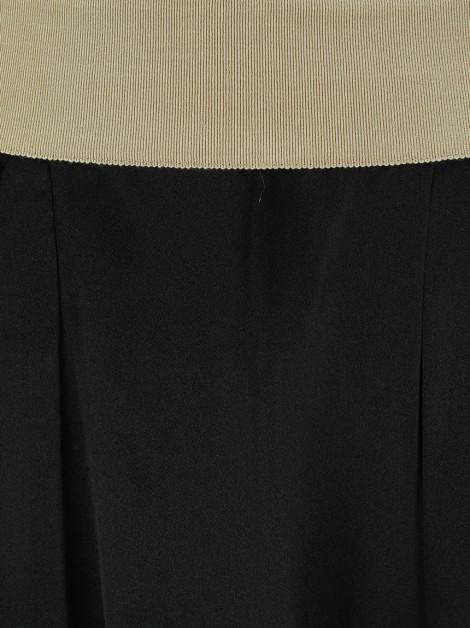 Saia Alberta Ferretti Seda Bicolor