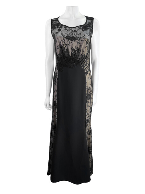 Vestido de Festa Arthur Caliman Longo Preto