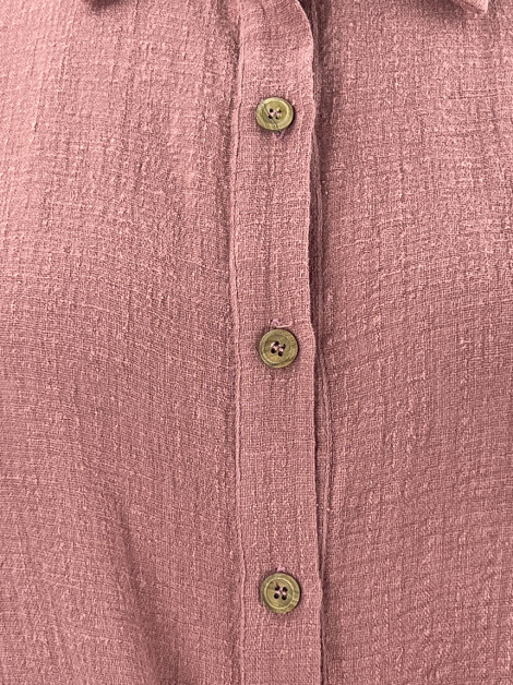 Blusa Resort Couture Amarração Rosa