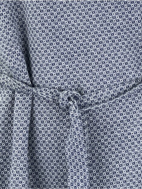 Vestido Mayara Sansana Franjas Azul