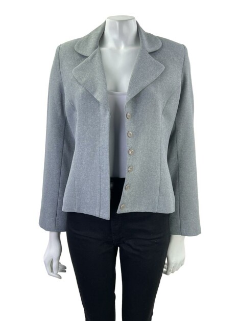 Blazer TVZ Texturizado Cinza