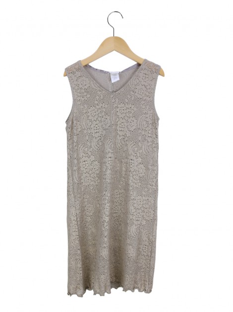 Vestido La Perla Camisola Tricô Metalizada Infantil