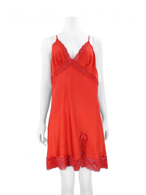 Camisola Fruit De La Passion Tecido Renda Vermelha