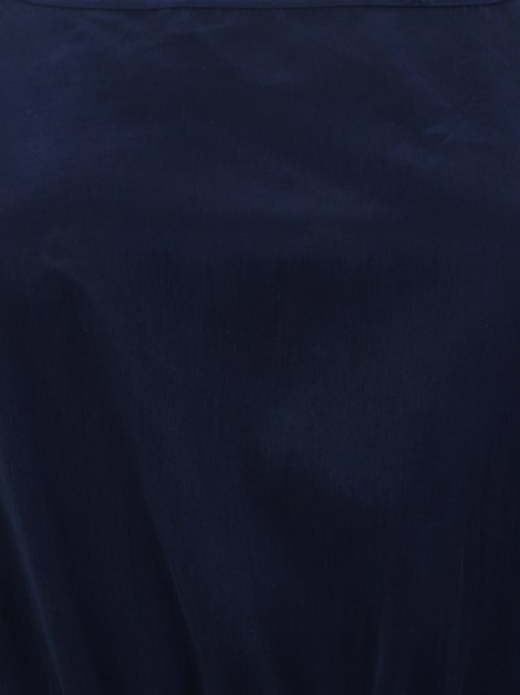 Vestido MNG Tecido Azul Marinho