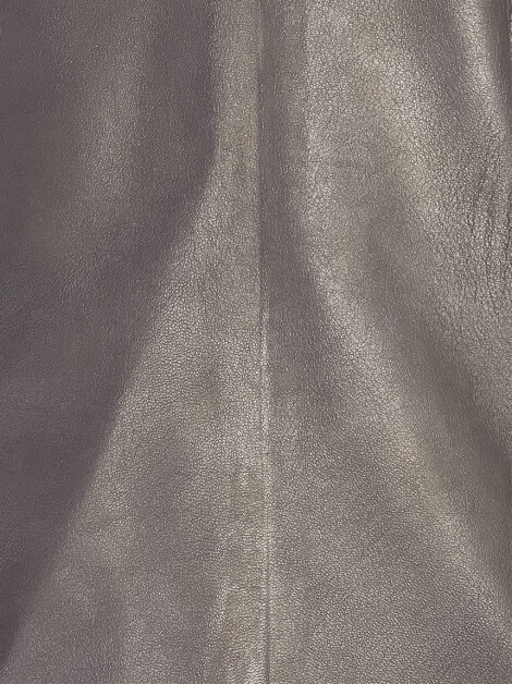 Blusa Andrea Saletto Couro Marrom