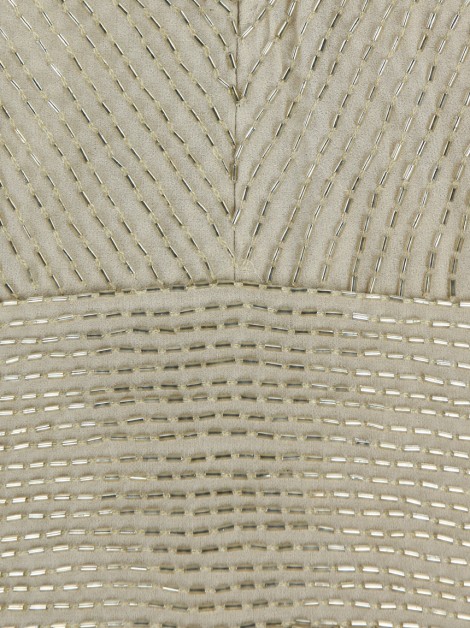 Vestido Aidan Mattox Bordado Nude