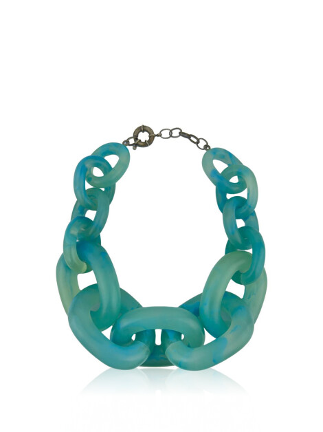 Colar Vanda Jacintho Elos Azul