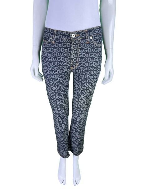 Calça D&G Jeans Azul