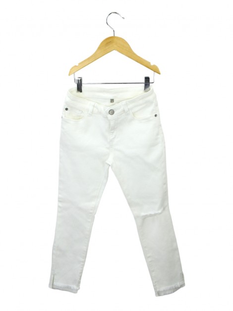 Calça DL1961 Skinny Branca Infantil