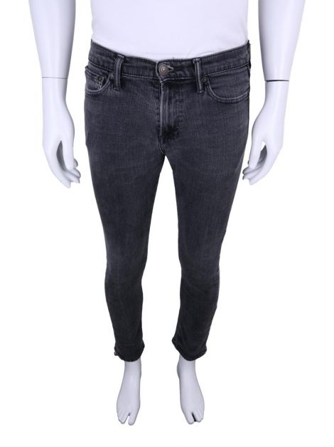Calça Abercrombie & Fitch Jeans Cinza