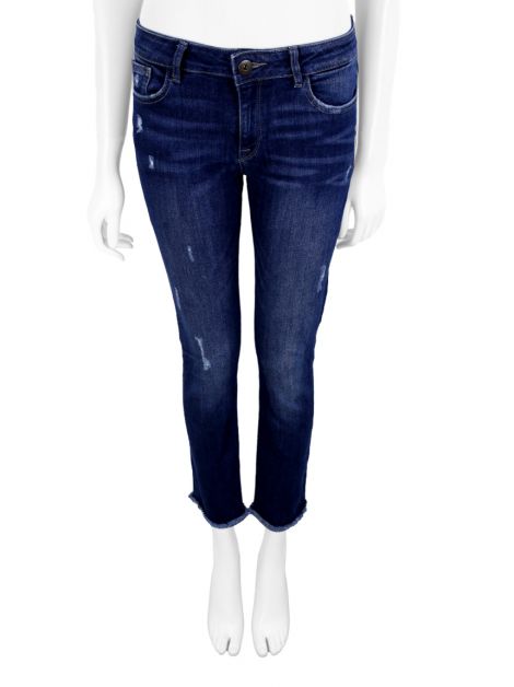 Calça DL 1961 Jeans Slim Destroyed
