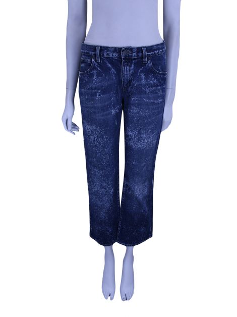 Calça Armani Jeans Estonada Azul
