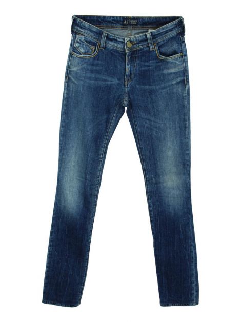 Calça Armani Jeans Flare Azul
