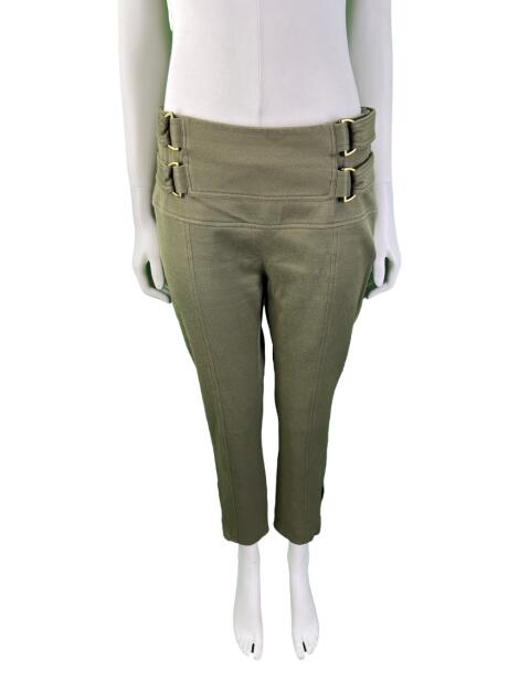 Calça Bo Bô Texturizada Verde Militar Original AGOL43 Etiqueta Única