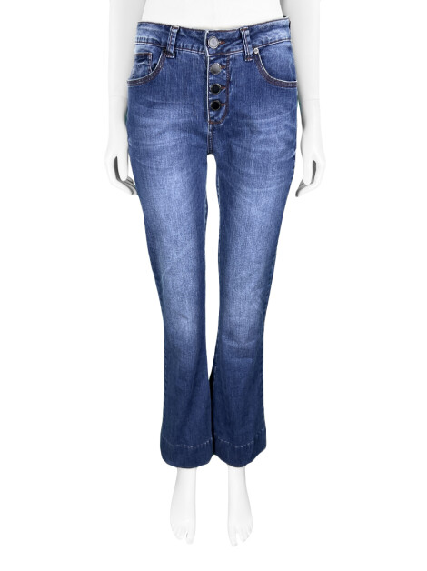 Calça Brooksfield Flare Jeans Azul