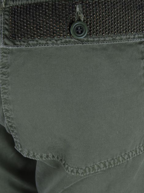 Calça Current Elliott Reta Verde Oliva