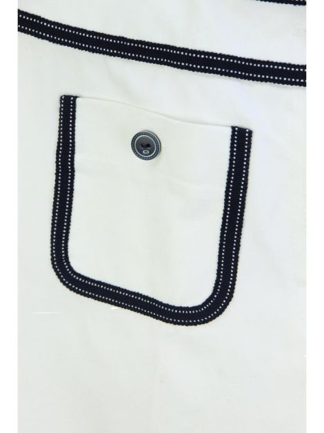 Calça Escada Tecido Branco