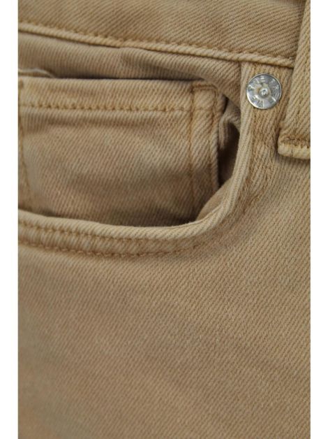 Calça Free People Skinny Jeans Bege