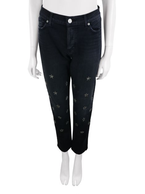 Calça Hudson Crop Riley Jeans Estrelas