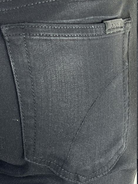 Calça Joe's Mid Rise Skinny Preto Metalizado