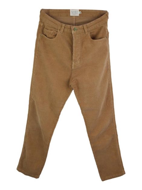 Calça Not Your Basic Denim Canelada Marrom